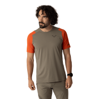 Футболка чоловіча Dynafit TRANSALPER S/S TEE M, Brown/red, XXL (71932/5492)