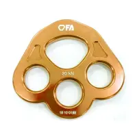 Такелажна пластина First Ascent 4, Orange (FA 8113 01)