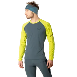 Футболка мужская Dynafit ALPINE PRO M L/S TEE, Yellow/black, 54/2X (71156/5A31) image