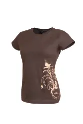 Футболка женская Fjord Nansen BLOOM WOMEN, XS, chocolate (5908221337125) image