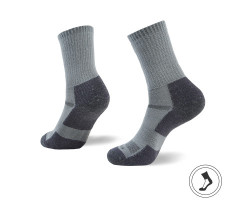 Туристические носки Na Giean Enhanced Medium Weight Crew, S (37-40), Grey (NG СM0003-37/40) image