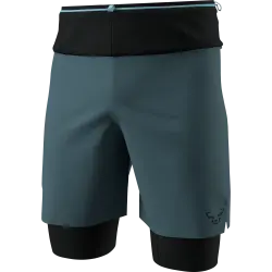 Шорты мужские Dynafit Ultra 2in1 Shorts Men, Gray/Black, L (72024/0721 L) image