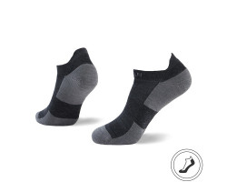 Беговые носки Na Giean Running Socks, S (37-40), Grey (NGNL0002-S) image