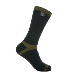 Шкарпетки водонепроникні Dexshell Trekking, Black/Green, S (DS636S) image
