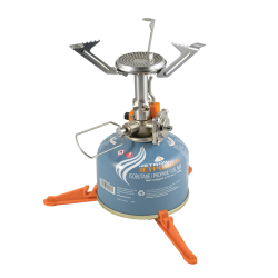 Газовий пальник з п'єзопідпалом туристичний Jetboil Mightymo Gray (JB MTYM) image