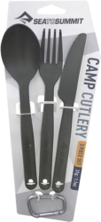Набор столовых приборов Camp Cutlery Set Charcoal от Sea to Summit (STS ACUTLCH) image
