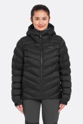 Жіноча зимова куртка Rab Nebula Pro Jacket Wmns, Black, 12 (QIP-24-BLK-12) image