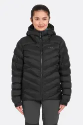 Жіноча зимова куртка Rab Nebula Pro Jacket Wmns, Black, 12 (QIP-24-BLK-12) image