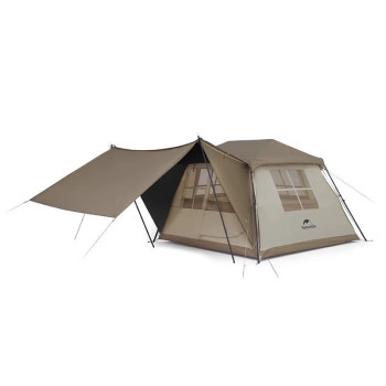 Намет шестимісний Naturehike Village CNK2300ZP022, Big, Brown (6976023920189) image