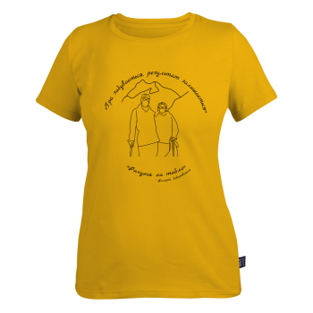 Футболка жіноча Fram Equipment Рахунок на табло, Yellow, XXL (id_7089) image
