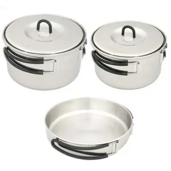 Набор посуды Tatonka Cookset Regular, Silver (TAT 4000.000) image