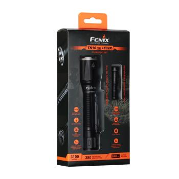 Ліхтар ручний Fenix TK16 V2.0 + подарунок Ліхтар ручний Fenix E02R (TK16V20E02R) image