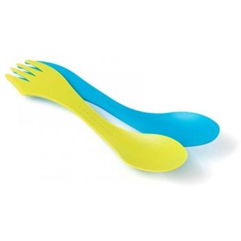 Ложка для лівші Light My Fire Spork LH pin-pack Lime/Cyan Blue (LMF 41284313) image