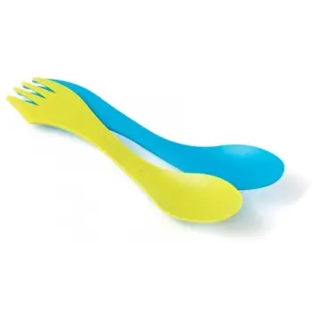 Ложка для левши Light My Fire Spork LH pin-pack Lime/Cyan Blue (LMF 41284313) image