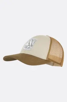 Кепка Rab Dihedral Badge Cap, Pebble/Oak, One Size (RB QAB-63-PBO-ONE) image
