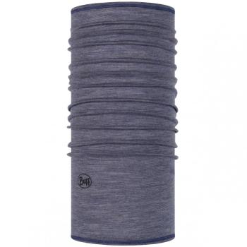 Шарф-труба Buff Lightweight Merino Wool, Light Denim Multi Stripes (BU 117819.713.10.00) image