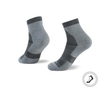 Туристичні шкарпетки Na Giean Enhanced Medium Weight Micro, M (41-43), Grey (NGMM0002-M) image