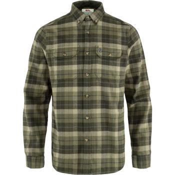 Сорочка чоловіча Fjallraven Singi Heavy Flannel Shirt M, Green/Deep Forest, M (7323450725402) image