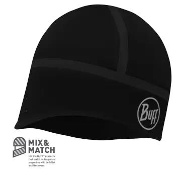 Шапка Buff Windproof Hat, Solid Black - S/M (BU 111245.999.20.00) image