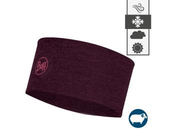 Пов'язка на голову Buff Midweight Wool Headband, Solid Deep Purple (BU 118173.603.10.00) image