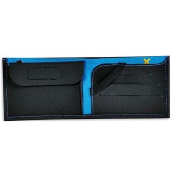 Гаманець Tatonka HY Coin Wallet, Black/Bright Blue (TAT 2880.238) image