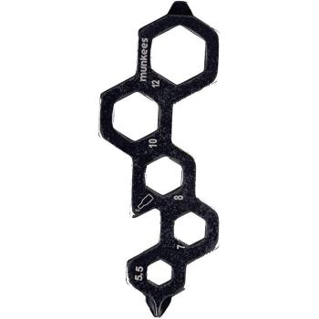 Брелок-мультиінструмент Munkees Tool Caterpillar, Black (6932057825395) image