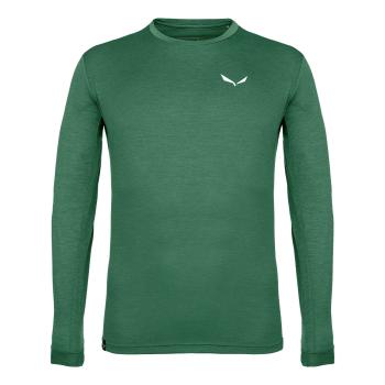 Чоловіча футболка Salewa Puez Melange M L/S Tee, Green, L (SLW 27453.5086-L) image