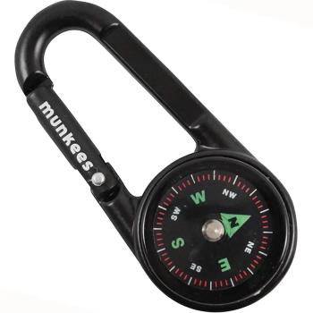 Брелок-компас Munkees Thermometer, Black (6932057831358) image