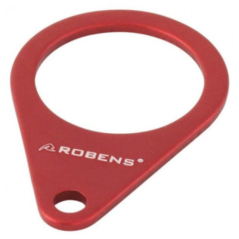 Набір кілець для розтяжок намету Robens Alloy Pegging Ring, Red, 6 шт (5709388067104) image