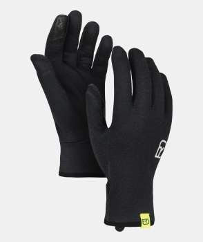Рукавиці жіночі Ortovox 185 Rock'n'wool Glove Liner W, Black Raven, XS (ORTX 025.001.1102) image