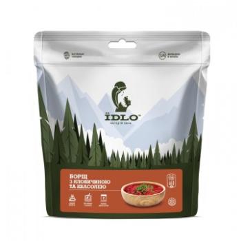 Борщ з яловичиною та квасолею ЇDLO, 50 г (ЇDL) image