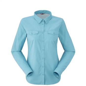 Жіноча сорочка Lafuma Ld Shield Shirt, Ice Blue, XS (3080094539485) image