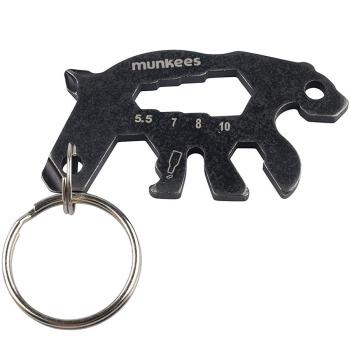 Брелок-мультиінструмент Munkees 2536 Tool Bear, Black (MNKS 2536-BK) image