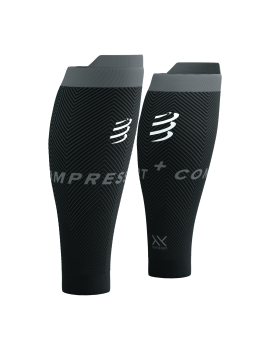 Компресійні гетри Compressport R2 Oxygen, Black/Steel Grey, T4 (SU00048B 922 0T4) image