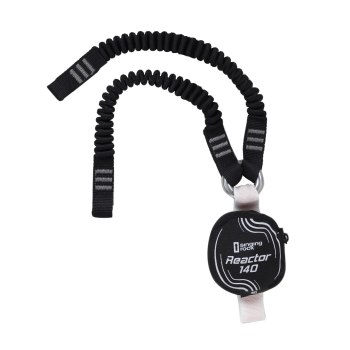 Амортизатор ривка Singing Rock Reactor 140 Flex "Y", 155 см, Black/White (SR W4480X155) image