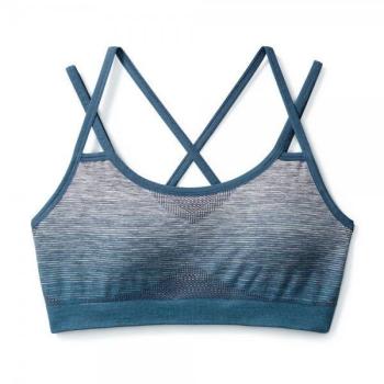 Бра Smartwool PhD Seamless Strappy Bra Blue Steel, р. XS (SW 16023.292-XS) image
