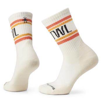 Шкарпеткиии чоловічі Smartwool Athletic Retro Stripe Crew, Natural, S (SW SW002135.100-S) image
