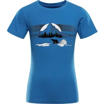 Футболка дитяча Alpine Pro DALLO 3, Blue, 116-122 (007.022.0022) image