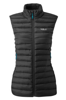 Жилет жіночий Rab Microlight Vest Wmns, Black, 12 (RB QDB-19-BLK-12) image