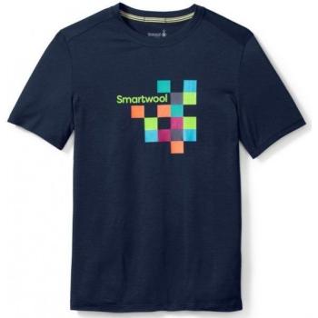 Футболка чоловіча Smartwool Merino 150 Logo Tee Deep Navy, р. M (SW 16059.092-M) image