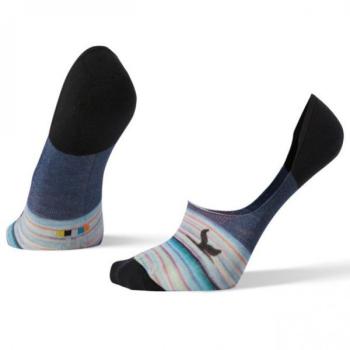 Шкарпетки чоловічі Smartwool Curated Surf Lineup No Show Dark Blue Steel, р. L (SW 10478.292-L) image