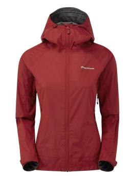 Мембранна жіноча куртка для трекінгу Montane Female Meteor Jacket, Tibetan Red, M/12/38 (5056237041632) image