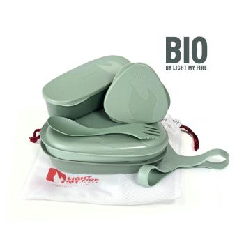 Набір посуду Light My Fire LunchKit BIO 6 pcs, Sandy Green (LMF 2413710610) image