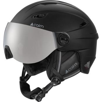 Шолом гірськолижний жіночий Cairn Electron Visor SPX3, mat black, 57-58 (0605810-02-57-58) image