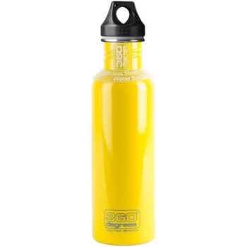 Фляга 360° degrees - Stainless Steel Bottle Yellow, 750 мл (STS 360SSB750YLW) image
