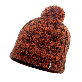 Шапка водонепроникна дитяча Dexshell з помпоном, orange, One Size (6954358934248) image