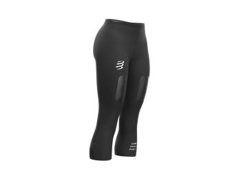 Тайтсы женские Compressport Trail Under Control Pirate 3/4 W, T0 - Black (AW00004B 990 0T0) image