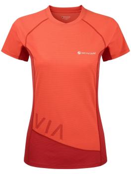 Футболка жіноча Montane Female Katla T-Shirt, Paprika, S/10/36 (5056237060572) image