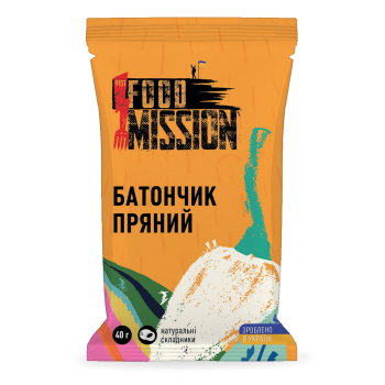 Батончик (Пряний) Food Mission (4820260630184) image