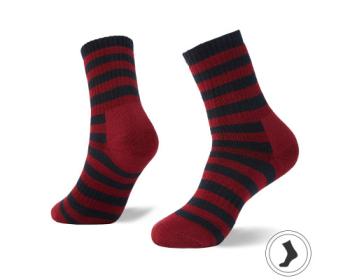 Туристичні шкарпетки Na Giean Heavy Weight Crew, S (37-40), Black/Red (NGCH0001-S) image
